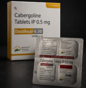 Cabergolina comprimate pentru reducerea prolactinei și reglarea echilibrului hormonal