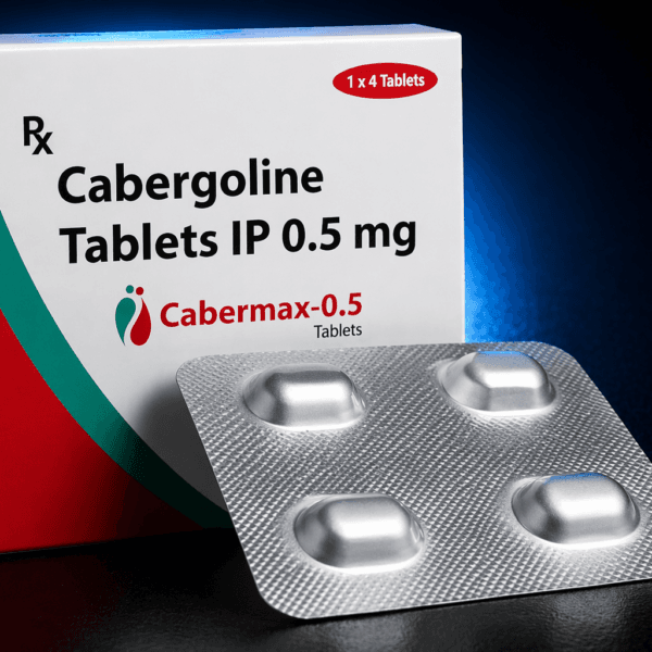 Cabergolina comprimate pentru reducerea prolactinei și reglarea echilibrului hormonal