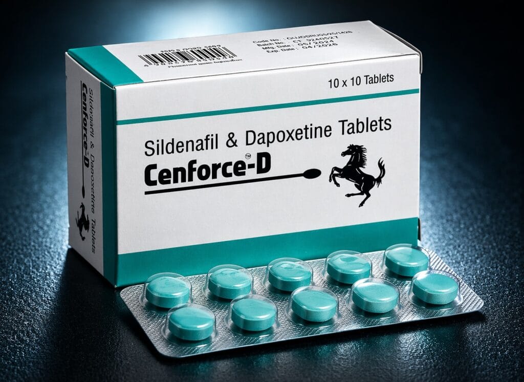 Cenforce D efect combinat pentru erecție și controlul ejaculării