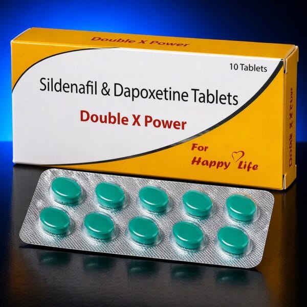 Double X Power pastile pentru performanta masculina energie si circulatie