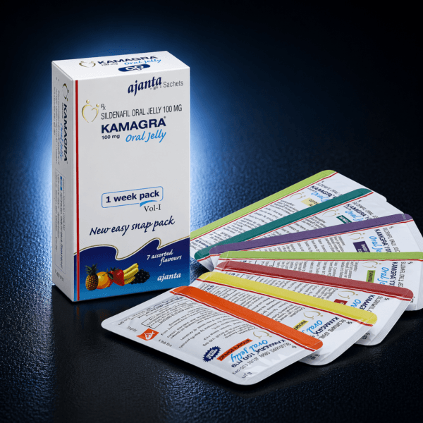 Kamagra Oral Jelly gel cu sildenafil pentru erecție administrare rapidă