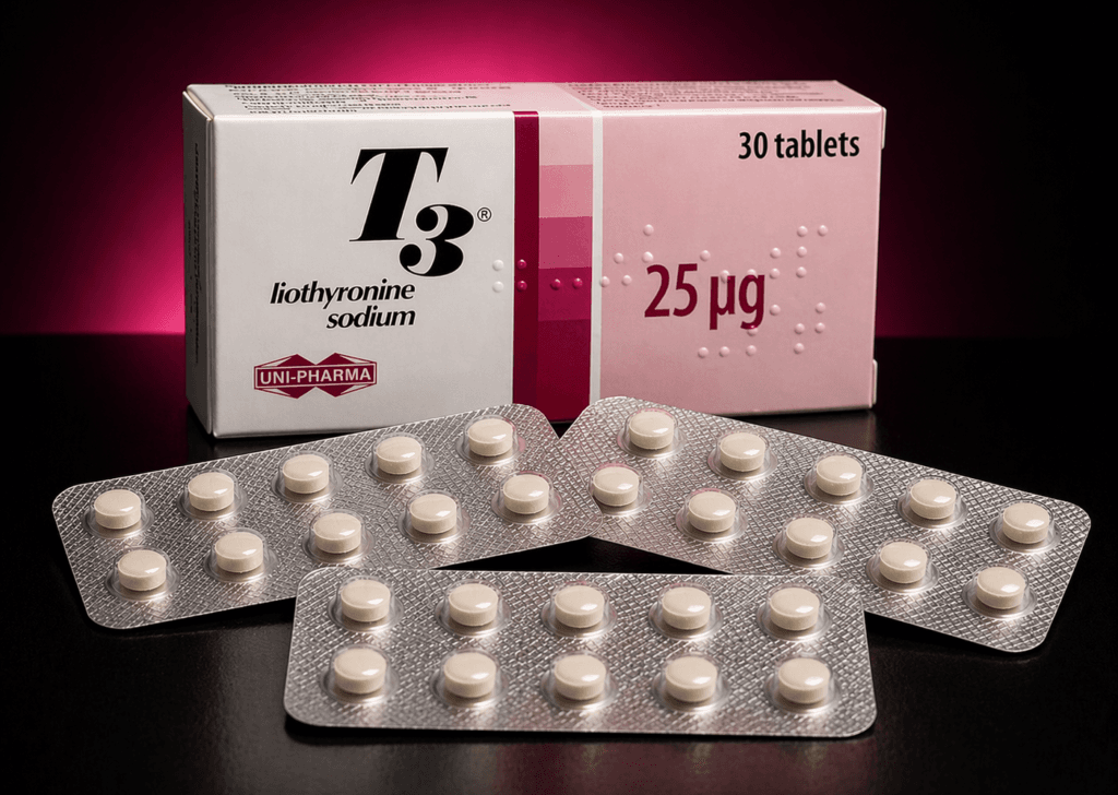 Liotironina T3 hormon tiroidian efect asupra metabolismului si consumului de energie