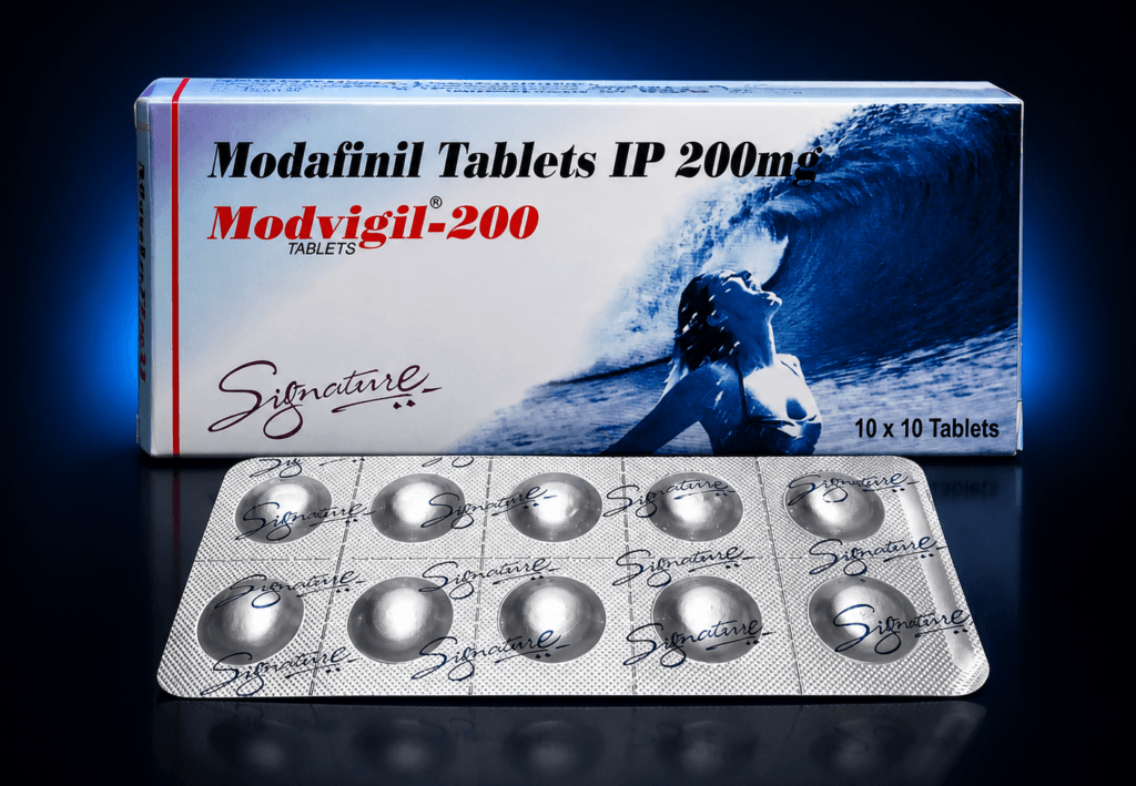 Modafinil Modvigil 200 mg – susținerea concentrării și performanței mentale pe parcursul zilei