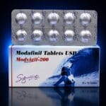 Modafinil Modvigil 200 mg comprimate produs pentru concentrare și energie mentală