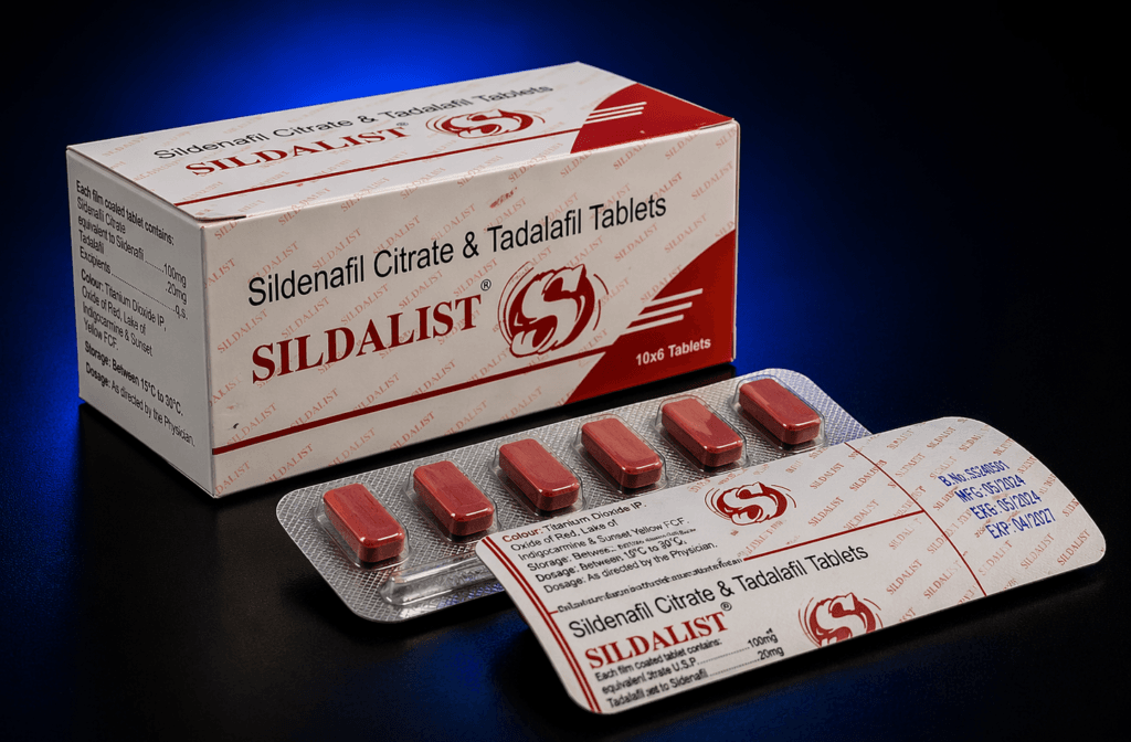 Sildalist combinatie pentru performanta masculina efect rapid si prelungit