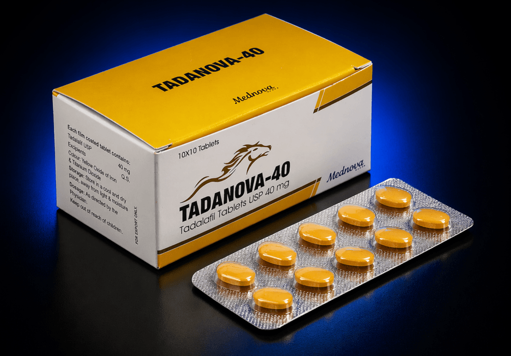 Tadanova 40 mg efect pana la 36 ore pentru performanta masculina