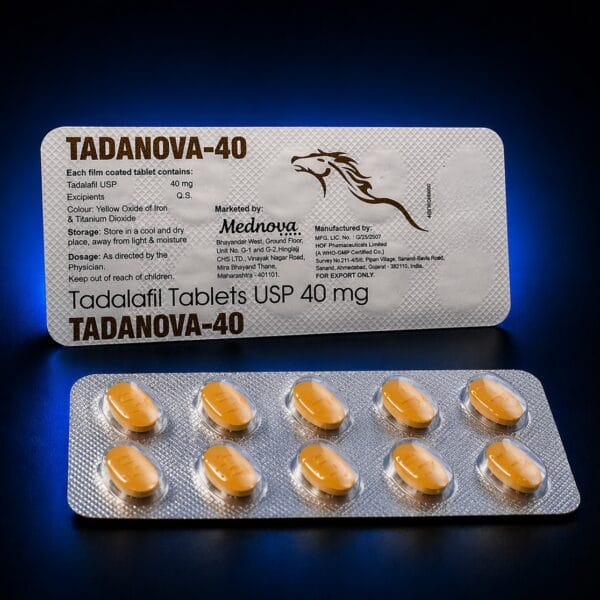 Tadanova 40 mg tadalafil comprimate efect de lunga durata pentru erectie