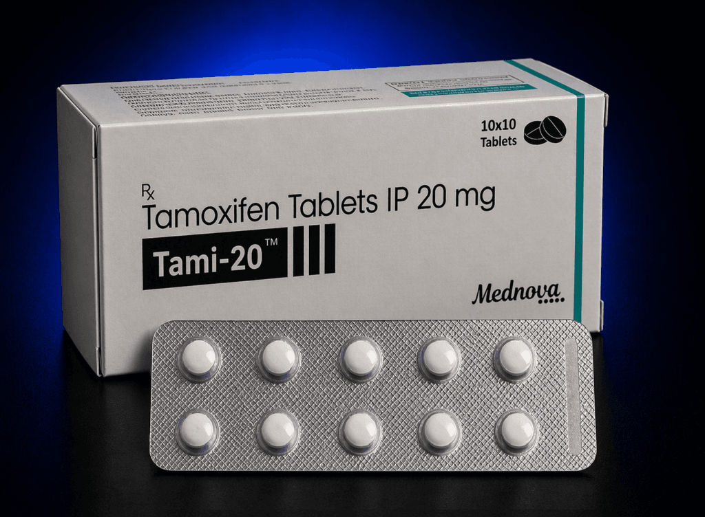 Tamoxifen 20 mg comprimate filmate blister și produs original