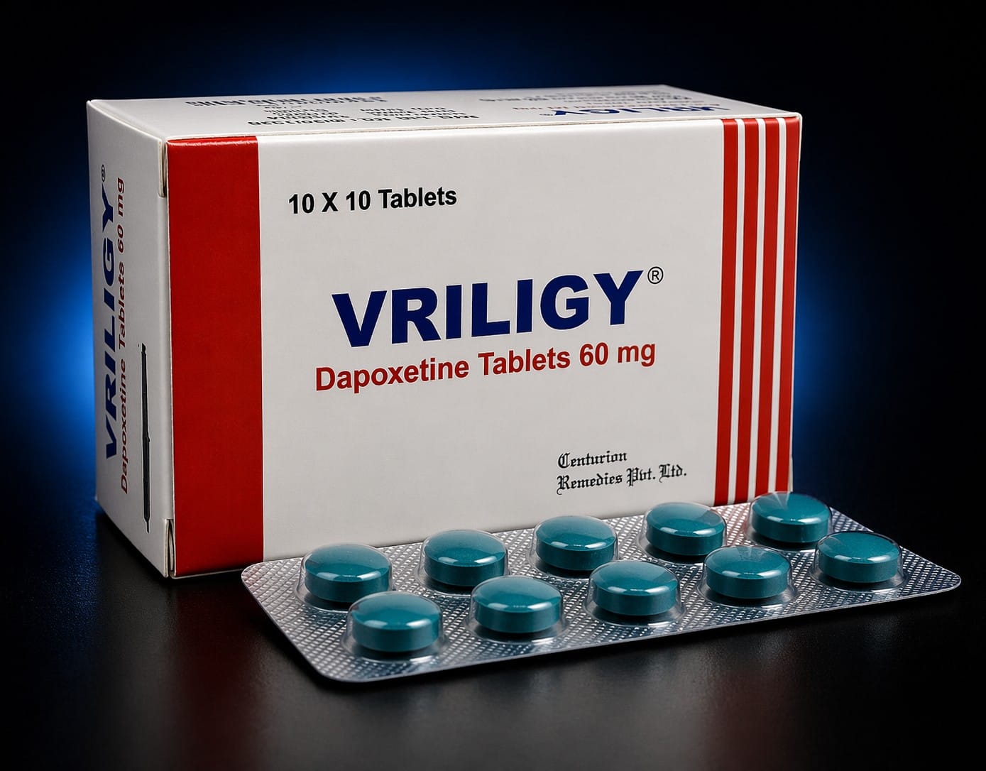 Vriligy 60 mg dapoxetina Vriligy 60 mg dapoxetina comprimate pentru controlul ejacularii