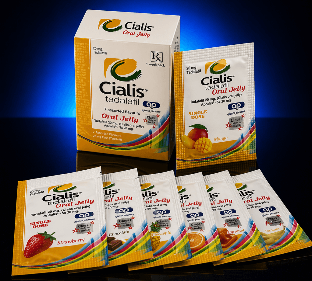 Cialis Oral Jelly tadalafil gel absorbtie rapida efect prelungit performanta masculina