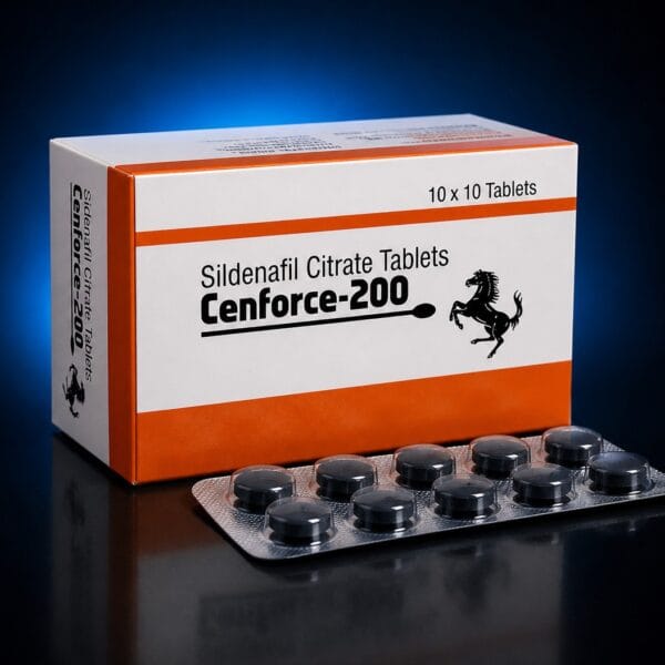 Cenforce 200 mg – produs cu dozaj ridicat pentru susținerea erecției