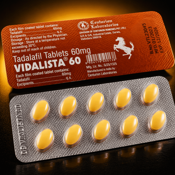 Vidalista 60 mg tadalafil comprimate produs