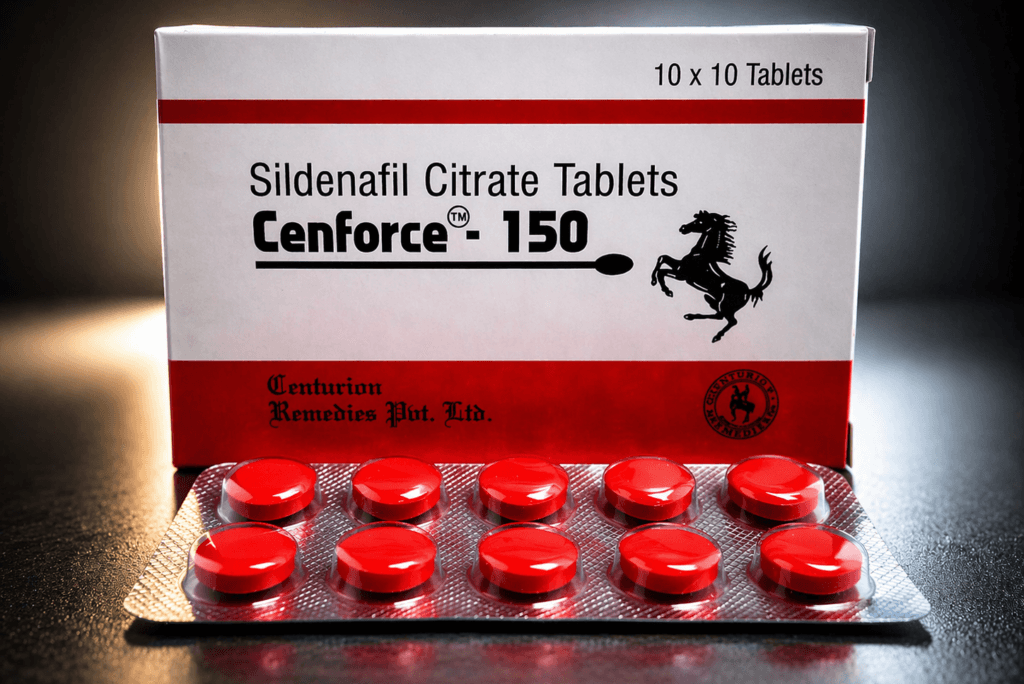 Cenforce 150 mg 1 Cenforce 150 mg comprimate sildenafil pentru erecție efect rapid 30-60 minute