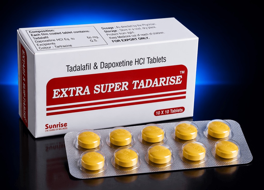 Extra Super Tadarise efect combinat durata lunga si performanta masculina