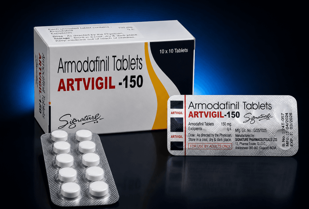Artvigil 150 mg – susținerea performanței mentale și a concentrării pe termen lung