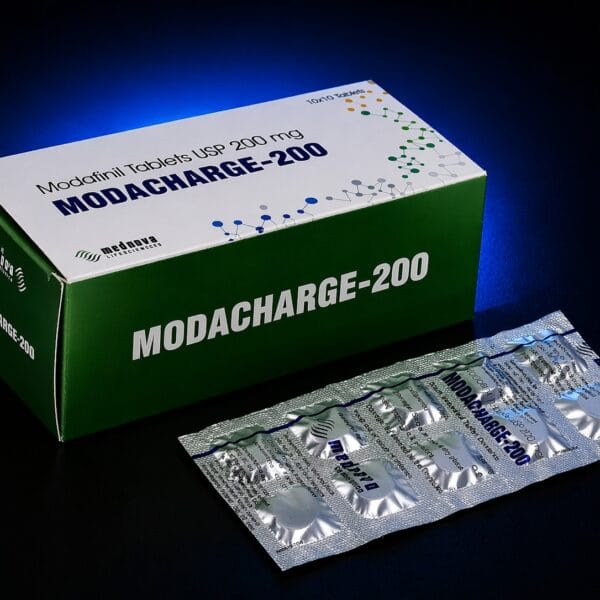 Modafinil Modacharge 200 mg comprimate pentru concentrare si stare de veghe