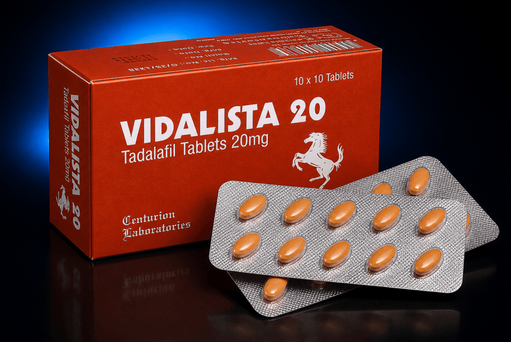 Vidalista 20 mg – efect de lungă durată pentru susținerea performanței