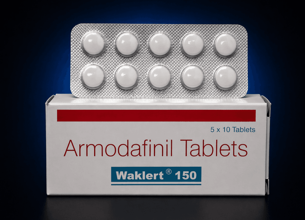 Armodafinil Waklert 150 mg efect pentru concentrare si energie mentala