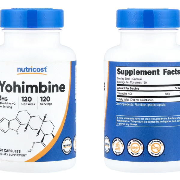 Yohimbina HCl 5 mg