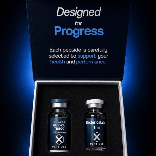 BPC157 + GHK-Cu + TB500 mix peptide pentru regenerare si refacere tesuturi